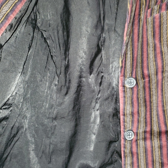 Free People Womens stripped  Blazer XS - Picture 4 of 9